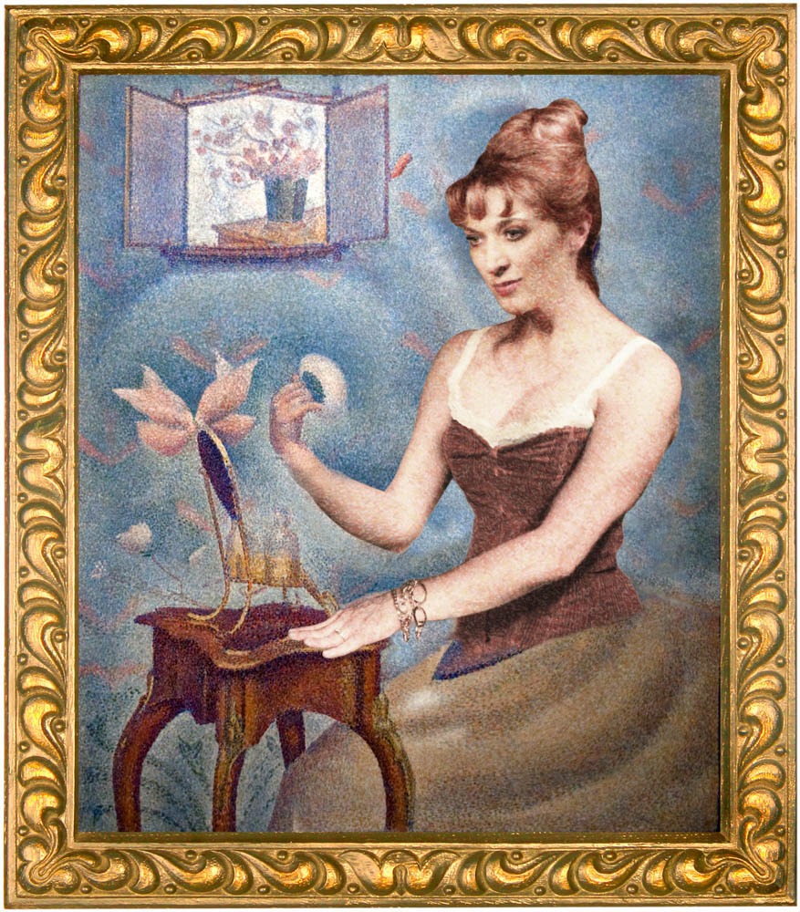 Seurat - Cory Powdering Herself